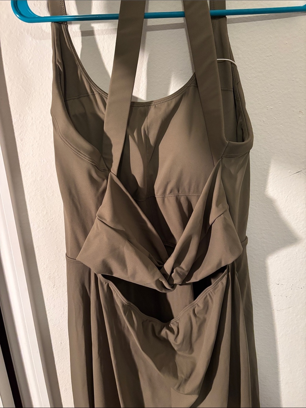 HALARA Olive Halter Maxi Dress - Picture 3 of 5